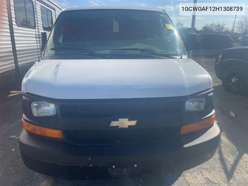 1GCWGAF12H1308739 2017 Chevrolet Express 2500 Work Van
