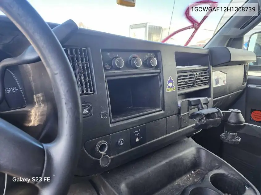 1GCWGAF12H1308739 2017 Chevrolet Express 2500 Work Van