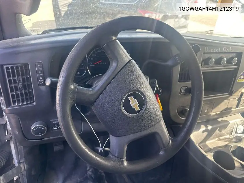 1GCWGAF14H1212319 2017 Chevrolet Express 2500 Work Van