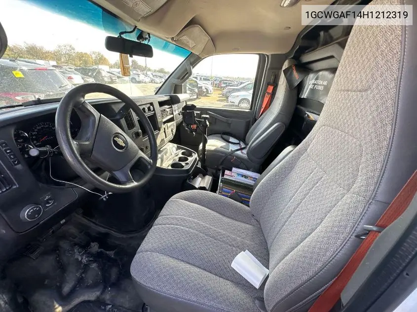 1GCWGAF14H1212319 2017 Chevrolet Express 2500 Work Van
