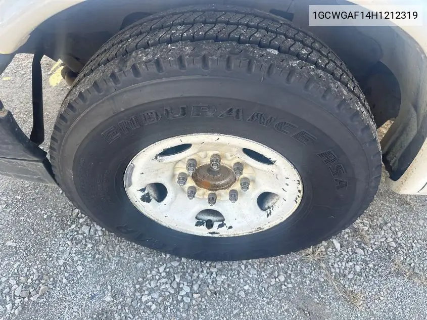1GCWGAF14H1212319 2017 Chevrolet Express 2500 Work Van