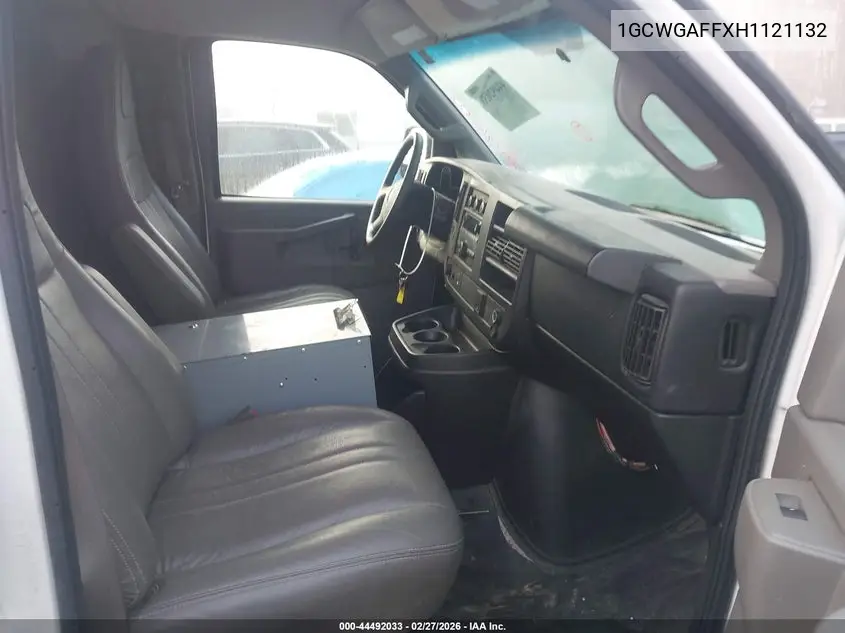 1GCWGAFFXH1121132 2017 Chevrolet Express 2500 Work Van