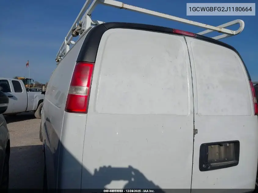 1GCWGBFG2J1180664 2018 Chevrolet Express 2500 Work Van