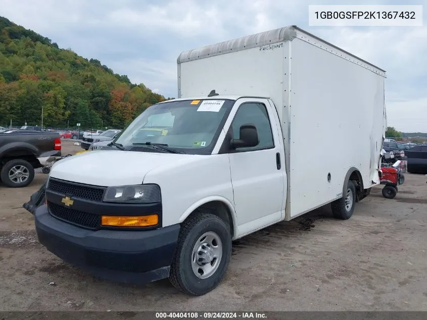 2019 Chevrolet Express G3500 VIN: 1GB0GSFP2K1367432 Lot: 40404108