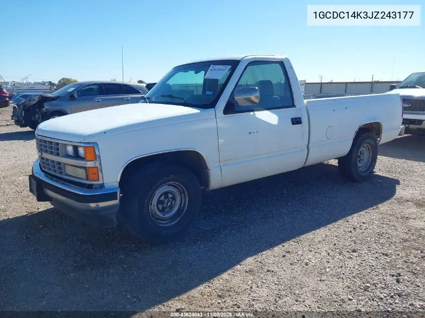 1GCDC14K3JZ243177 1988 Chevrolet Gmt-400 C1500