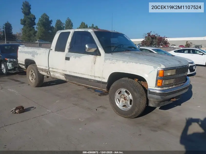 2GCEK19K2M1107524 1991 Chevrolet Gmt-400 K1500