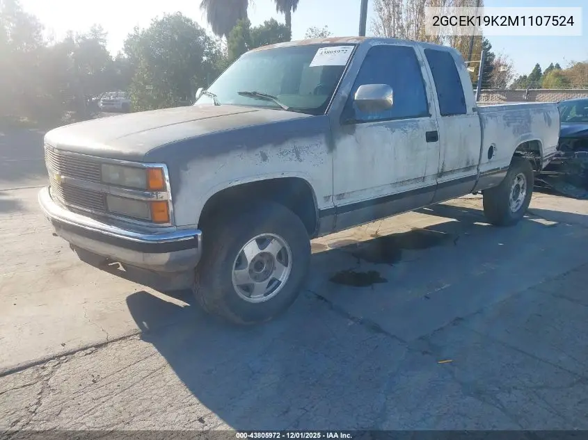 2GCEK19K2M1107524 1991 Chevrolet Gmt-400 K1500