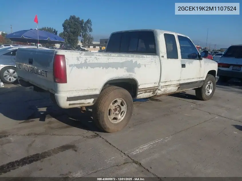 2GCEK19K2M1107524 1991 Chevrolet Gmt-400 K1500