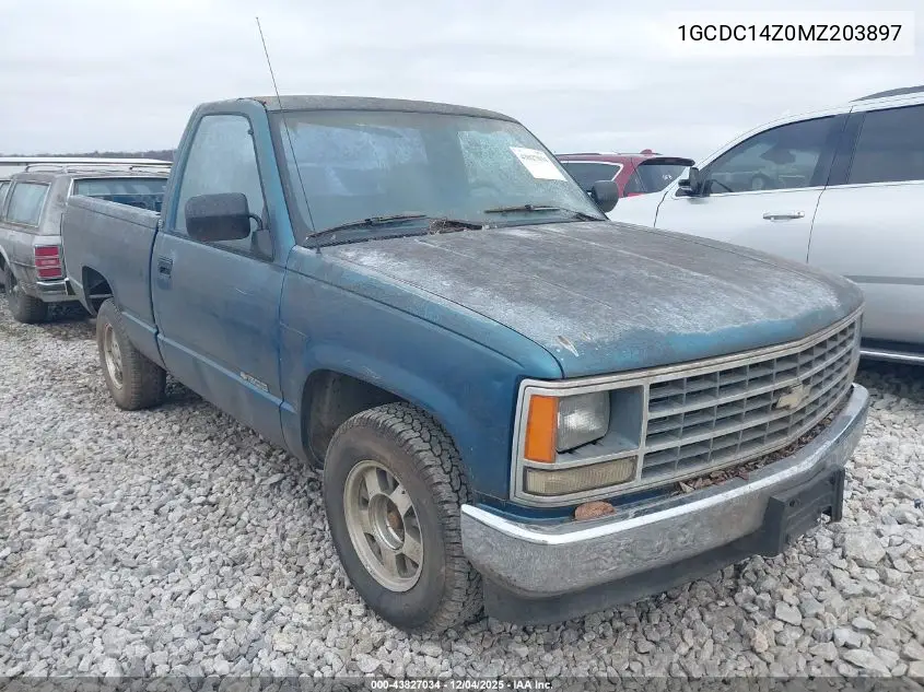 1GCDC14Z0MZ203897 1991 Chevrolet Gmt-400 C1500