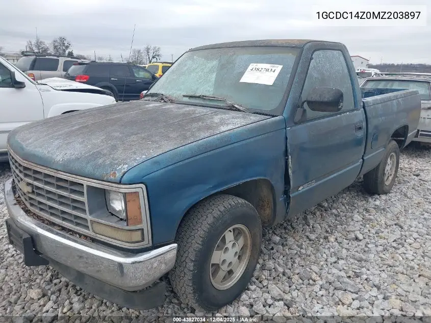 1GCDC14Z0MZ203897 1991 Chevrolet Gmt-400 C1500