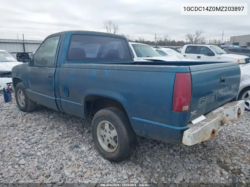 1GCDC14Z0MZ203897 1991 Chevrolet Gmt-400 C1500