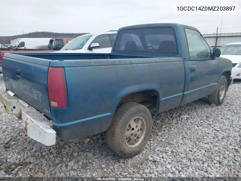 1GCDC14Z0MZ203897 1991 Chevrolet Gmt-400 C1500