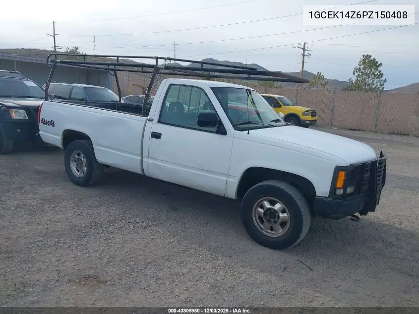 1GCEK14Z6PZ150408 1993 Chevrolet Gmt-400 K1500