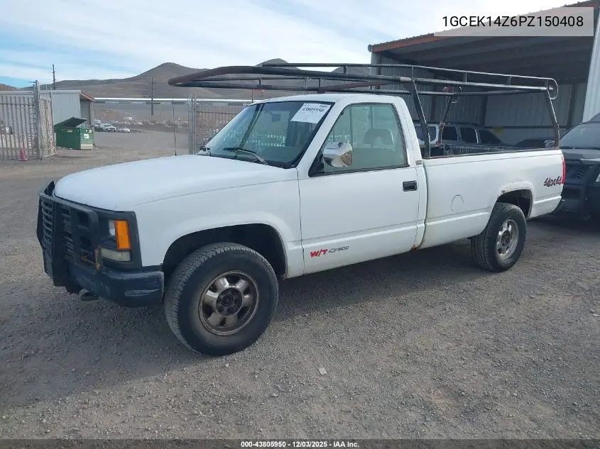 1GCEK14Z6PZ150408 1993 Chevrolet Gmt-400 K1500