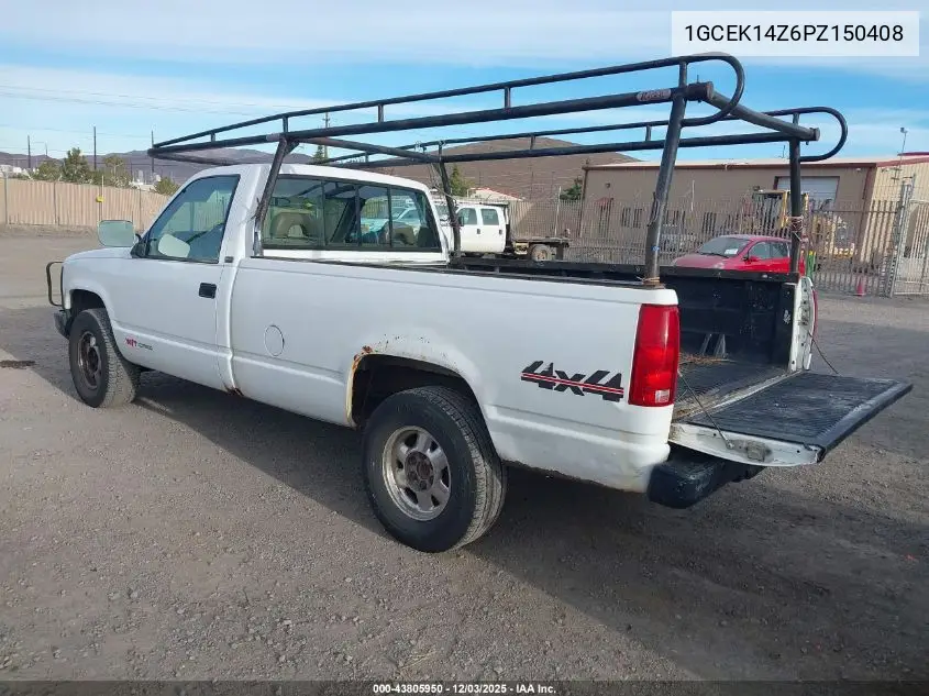 1GCEK14Z6PZ150408 1993 Chevrolet Gmt-400 K1500