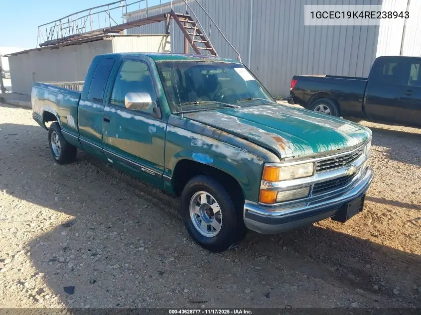 1GCEC19K4RE238943 1994 Chevrolet Gmt-400 C1500