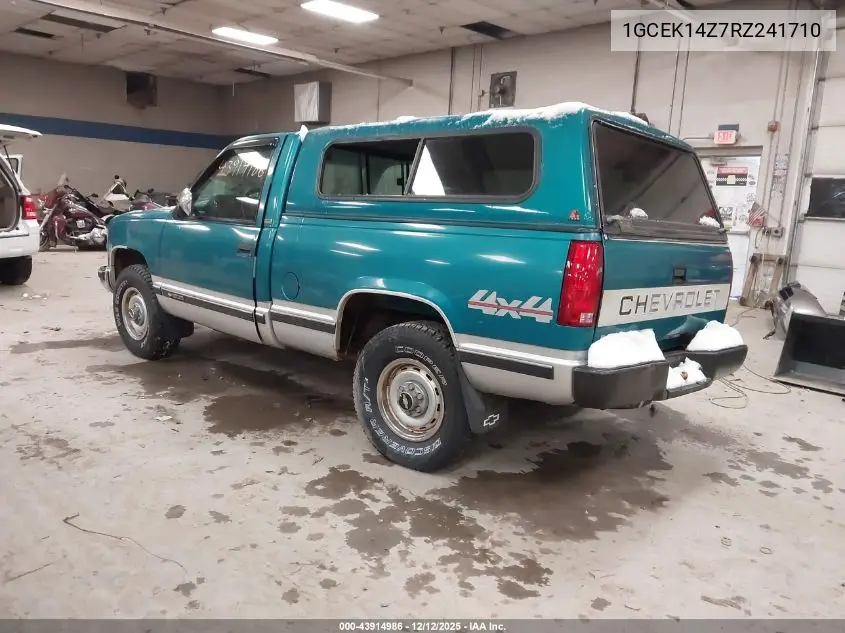 1GCEK14Z7RZ241710 1994 Chevrolet Gmt-400 K1500