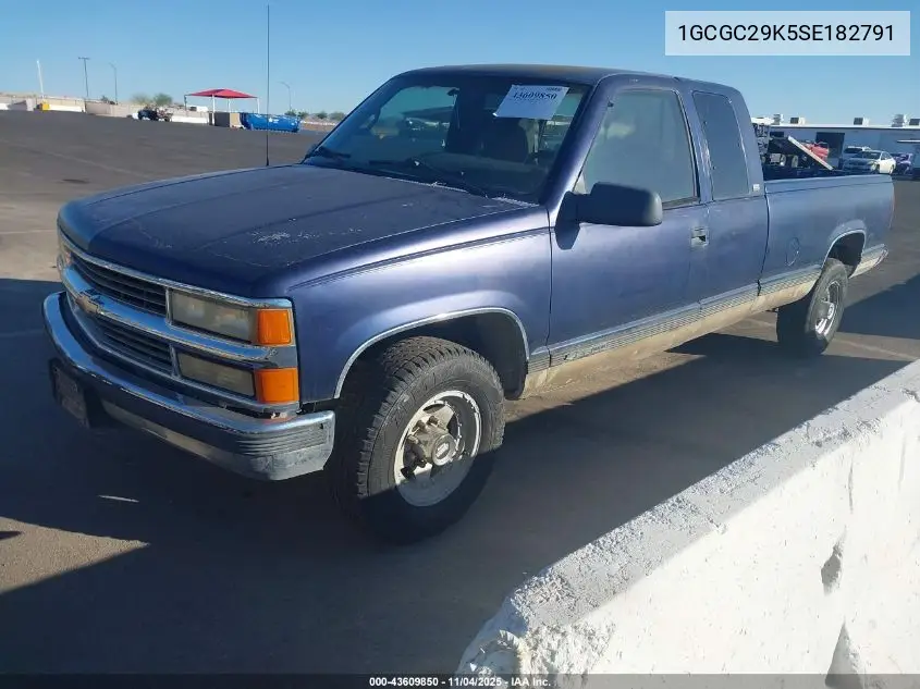 1GCGC29K5SE182791 1995 Chevrolet Gmt-400 C2500