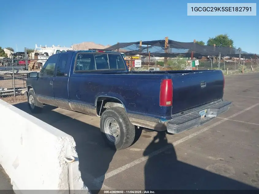 1GCGC29K5SE182791 1995 Chevrolet Gmt-400 C2500