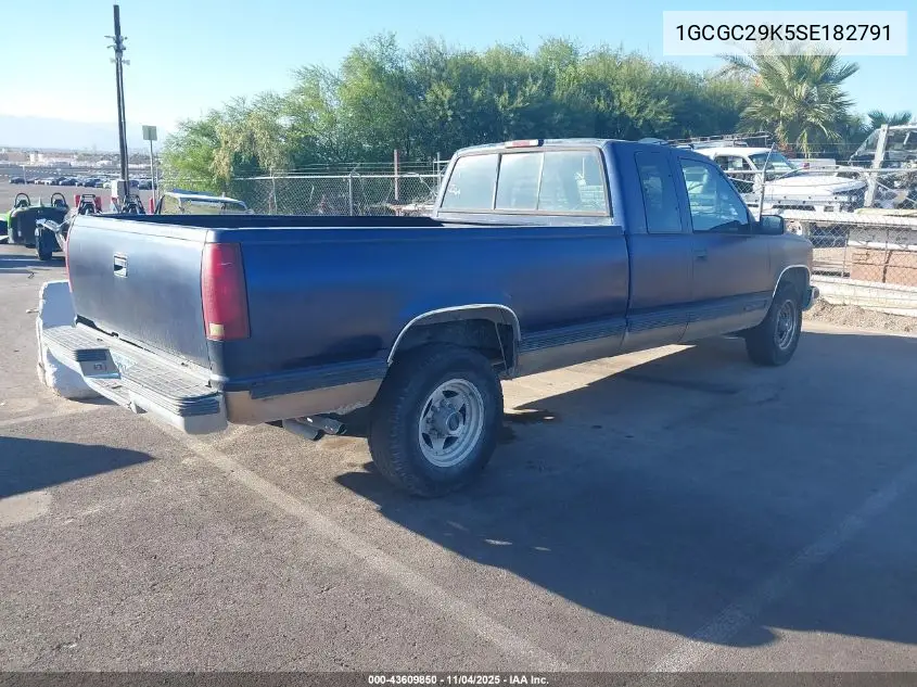 1GCGC29K5SE182791 1995 Chevrolet Gmt-400 C2500