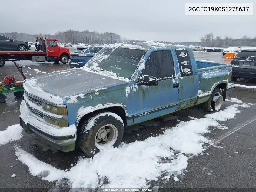2GCEC19K0S1278637 1995 Chevrolet Gmt-400 C1500