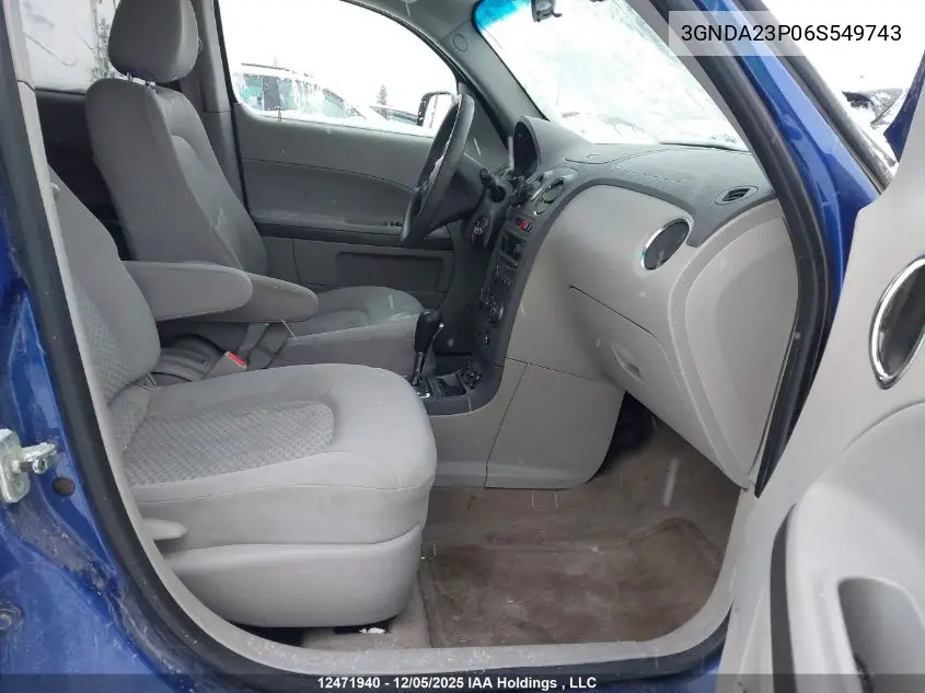 3GNDA23P06S549743 2006 Chevrolet Hhr Lt