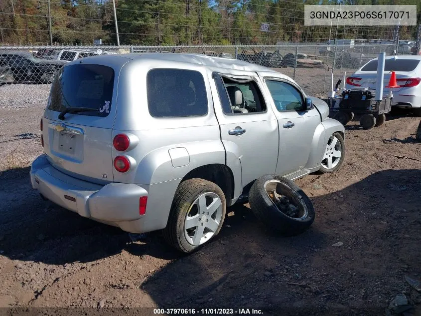 2006 Chevrolet Hhr Lt VIN: 3GNDA23P06S617071 Lot: 37970616