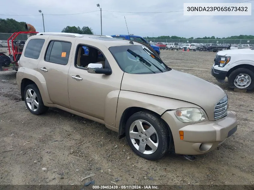 2006 Chevrolet Hhr Lt VIN: 3GNDA23P06S673432 Lot: 39452439