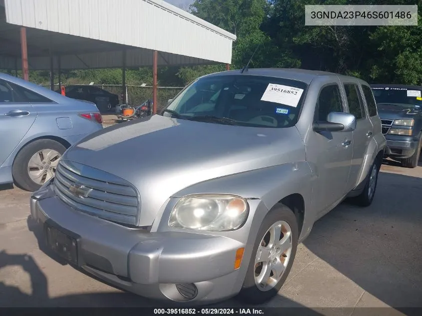 2006 Chevrolet Hhr Lt VIN: 3GNDA23P46S601486 Lot: 39516852