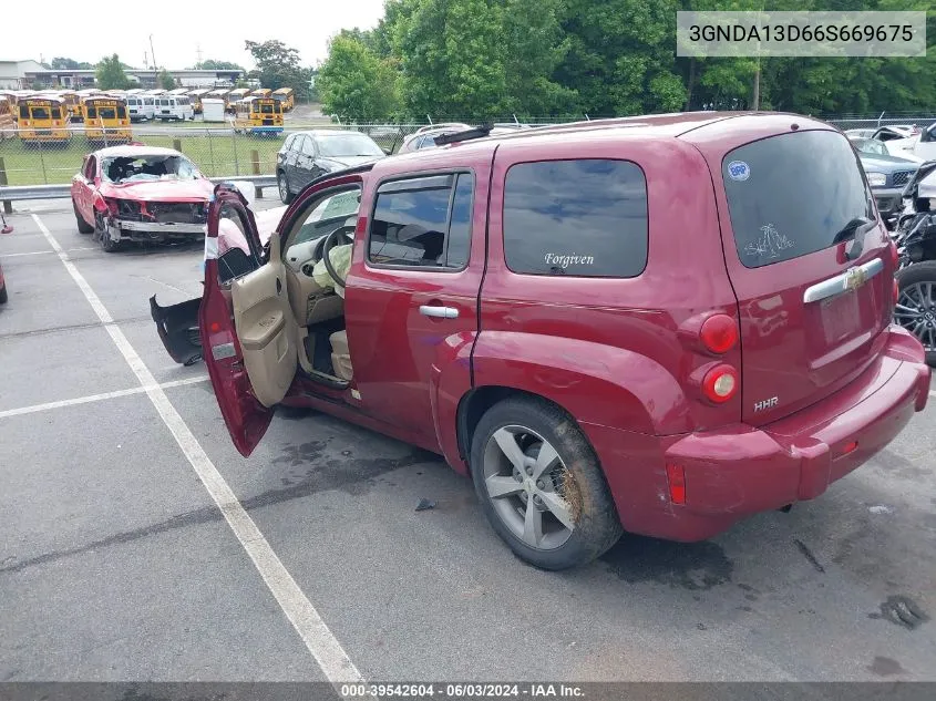 2006 Chevrolet Hhr Ls VIN: 3GNDA13D66S669675 Lot: 39542604