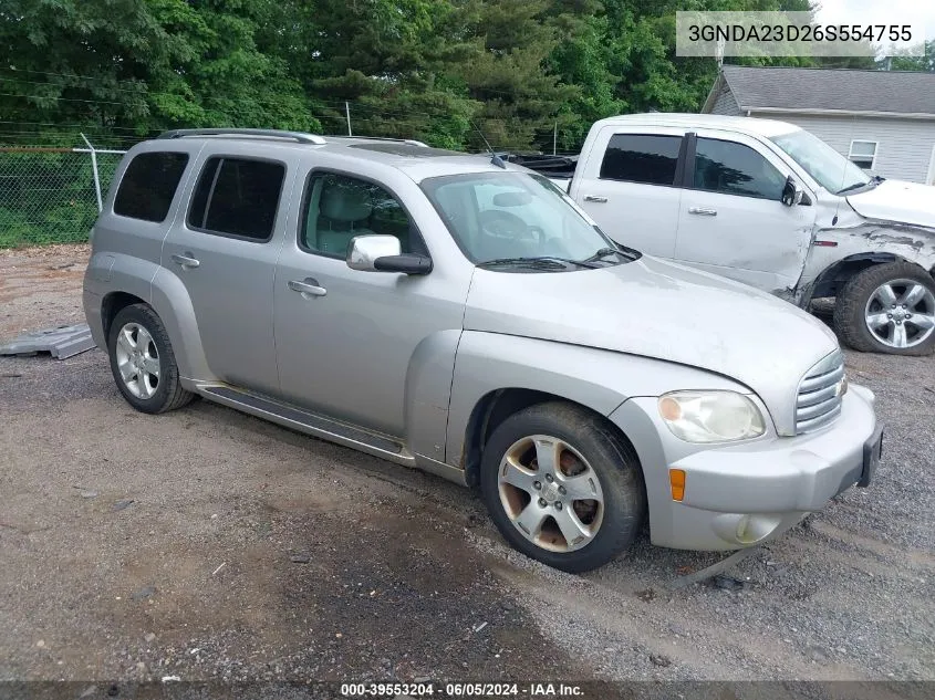 3GNDA23D26S554755 2006 Chevrolet Hhr Lt