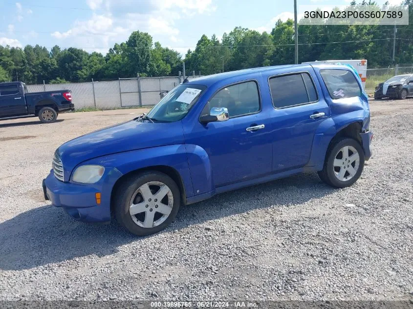 2006 Chevrolet Hhr Lt VIN: 3GNDA23P06S607589 Lot: 39696765