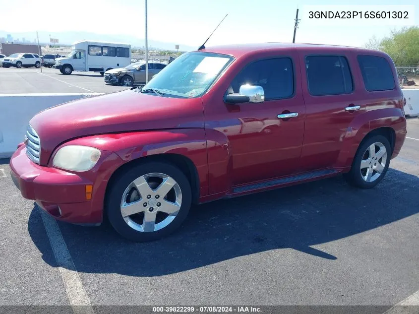 2006 Chevrolet Hhr Lt VIN: 3GNDA23P16S601302 Lot: 39822299