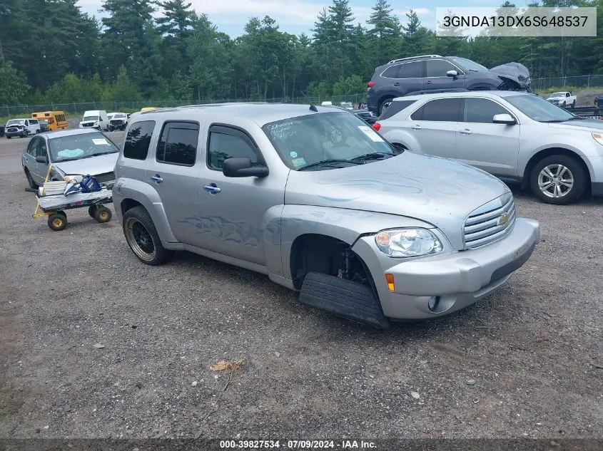 2006 Chevrolet Hhr Ls VIN: 3GNDA13DX6S648537 Lot: 39827534