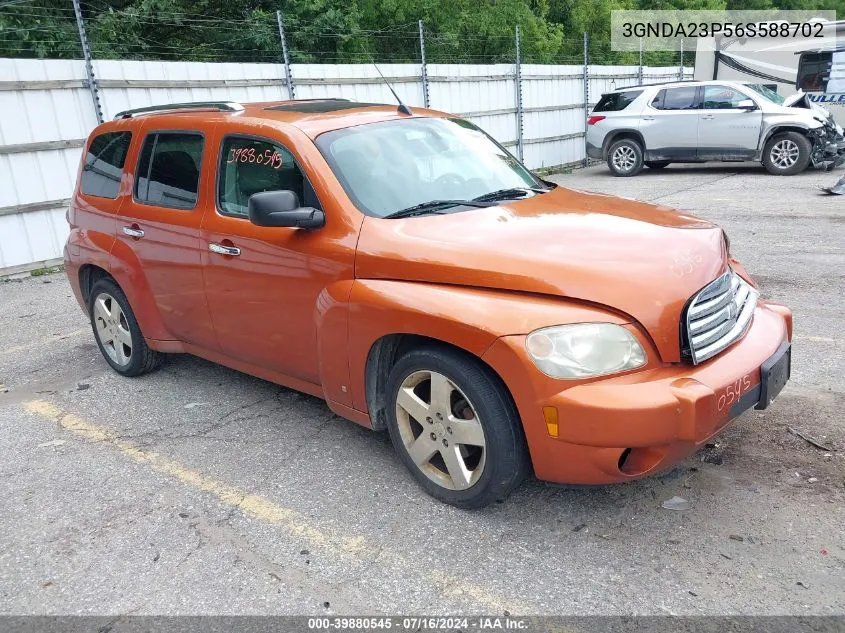 2006 Chevrolet Hhr Lt VIN: 3GNDA23P56S588702 Lot: 39880545