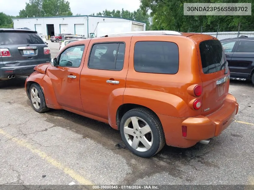 2006 Chevrolet Hhr Lt VIN: 3GNDA23P56S588702 Lot: 39880545