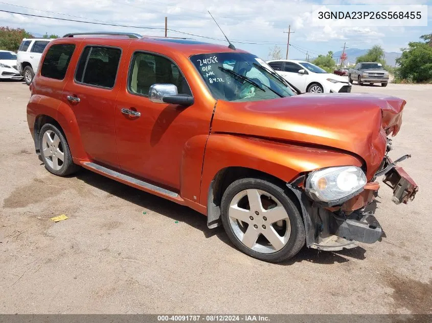 2006 Chevrolet Hhr Lt VIN: 3GNDA23P26S568455 Lot: 40091787