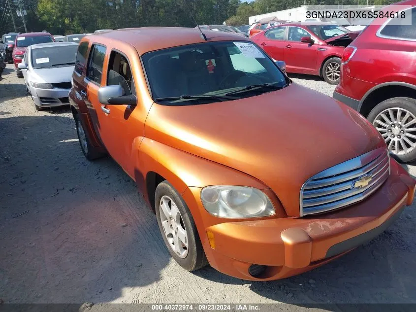 2006 Chevrolet Hhr Lt VIN: 3GNDA23DX6S584618 Lot: 40372974