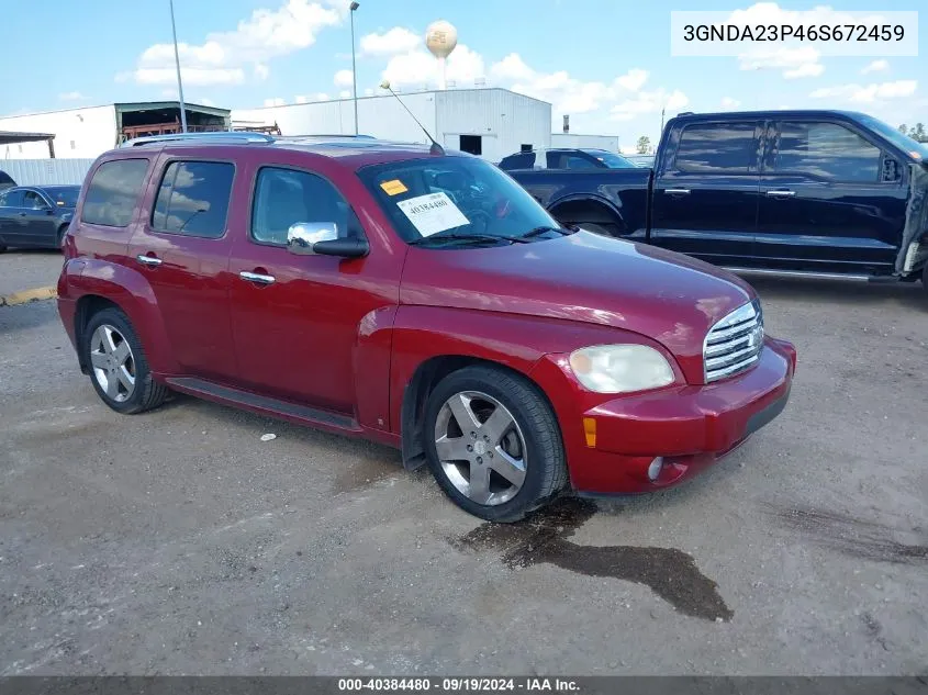 2006 Chevrolet Hhr Lt VIN: 3GNDA23P46S672459 Lot: 40384480