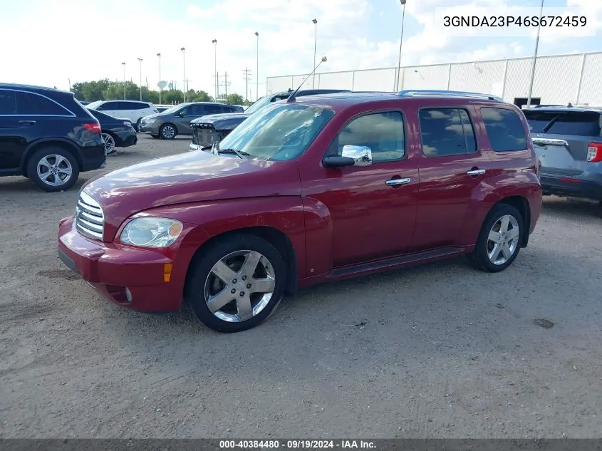 2006 Chevrolet Hhr Lt VIN: 3GNDA23P46S672459 Lot: 40384480