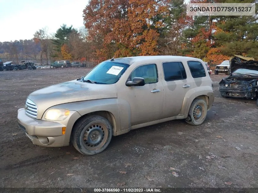 2007 Chevrolet Hhr Ls VIN: 3GNDA13D77S615237 Lot: 37866560