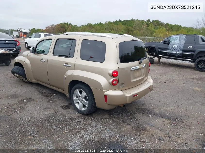 2007 Chevrolet Hhr Lt VIN: 3GNDA23DX7S521245 Lot: 37937804