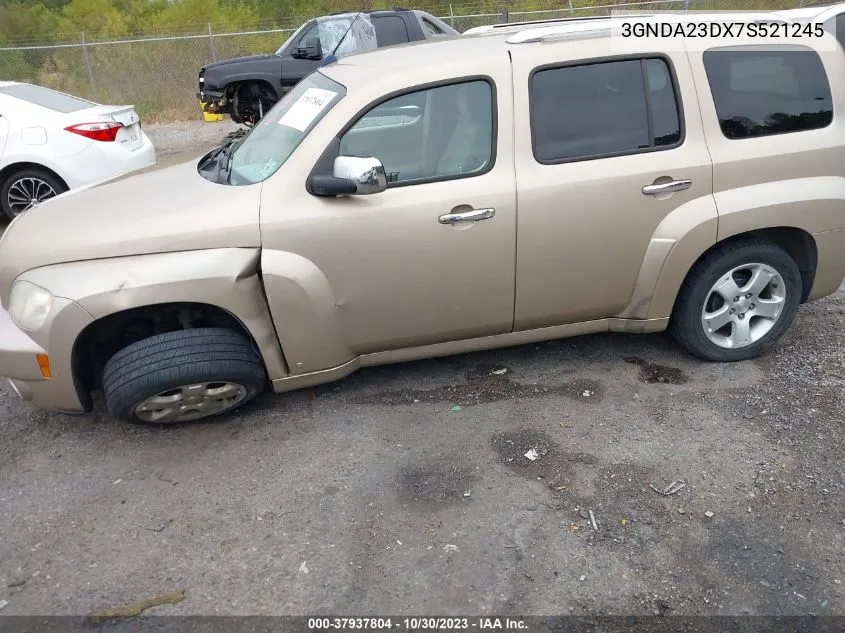 2007 Chevrolet Hhr Lt VIN: 3GNDA23DX7S521245 Lot: 37937804