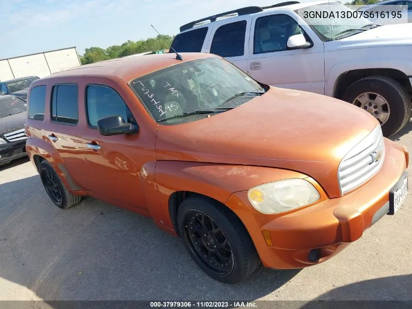 2007 Chevrolet Hhr Ls VIN: 3GNDA13D07S616195 Lot: 37979306