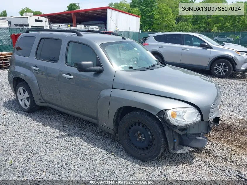 2007 Chevrolet Hhr Ls VIN: 3GNDA13D97S507024 Lot: 39411144