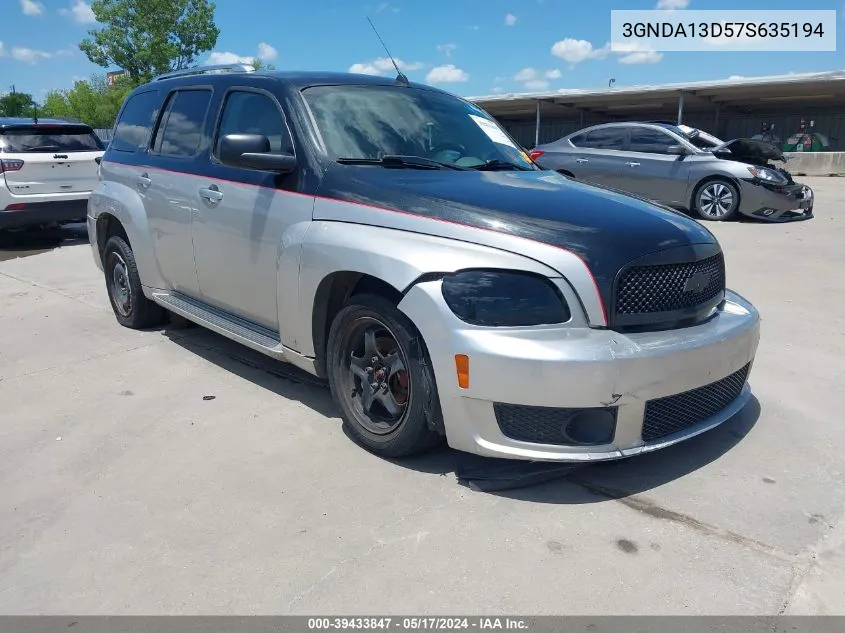 3GNDA13D57S635194 2007 Chevrolet Hhr Ls