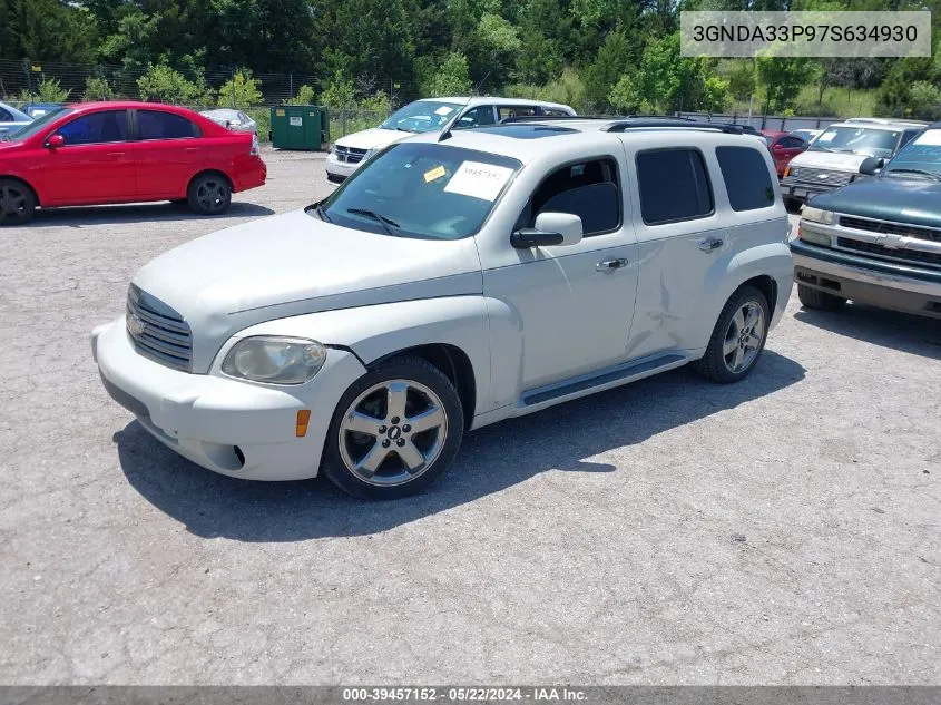 2007 Chevrolet Hhr Lt VIN: 3GNDA33P97S634930 Lot: 39457152