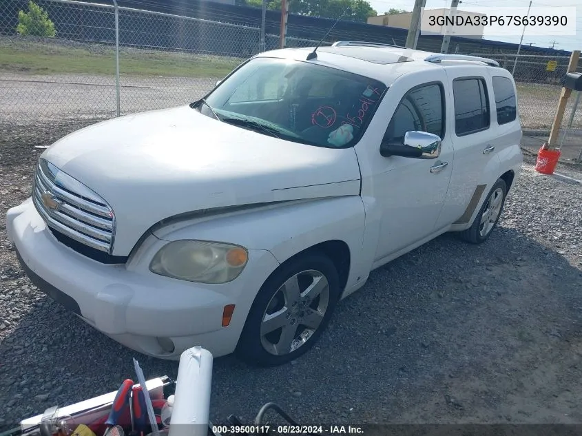 2007 Chevrolet Hhr Lt VIN: 3GNDA33P67S639390 Lot: 39500117