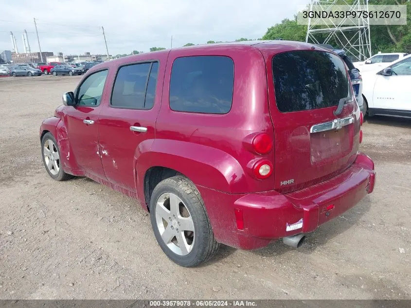 3GNDA33P97S612670 2007 Chevrolet Hhr Lt