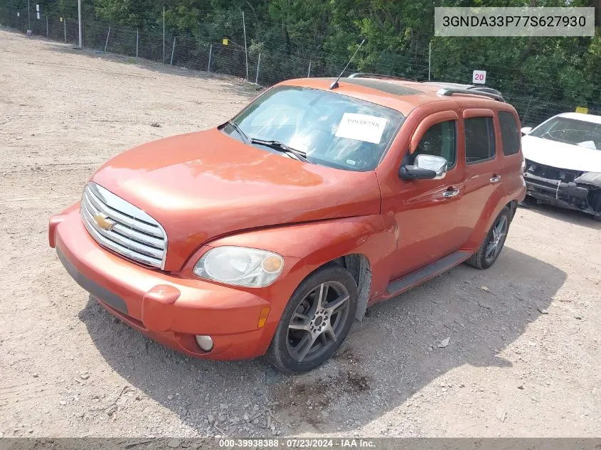 2007 Chevrolet Hhr Lt VIN: 3GNDA33P77S627930 Lot: 39938388